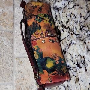 Patricia Nash Multi Floral Isla Wristlet